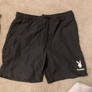 Size Medium Playboy Mesh Shorts